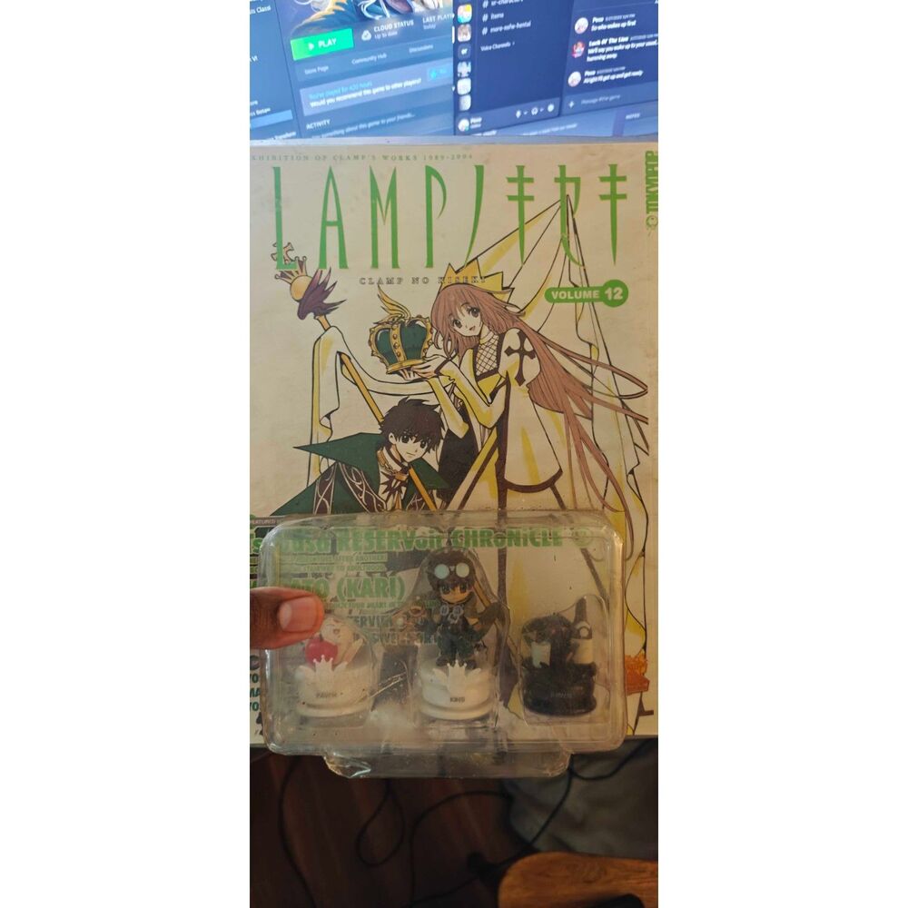 Clamp No Kiseki Volume 12 Manga Collectible Chess Pieces King Tokyopop Anime